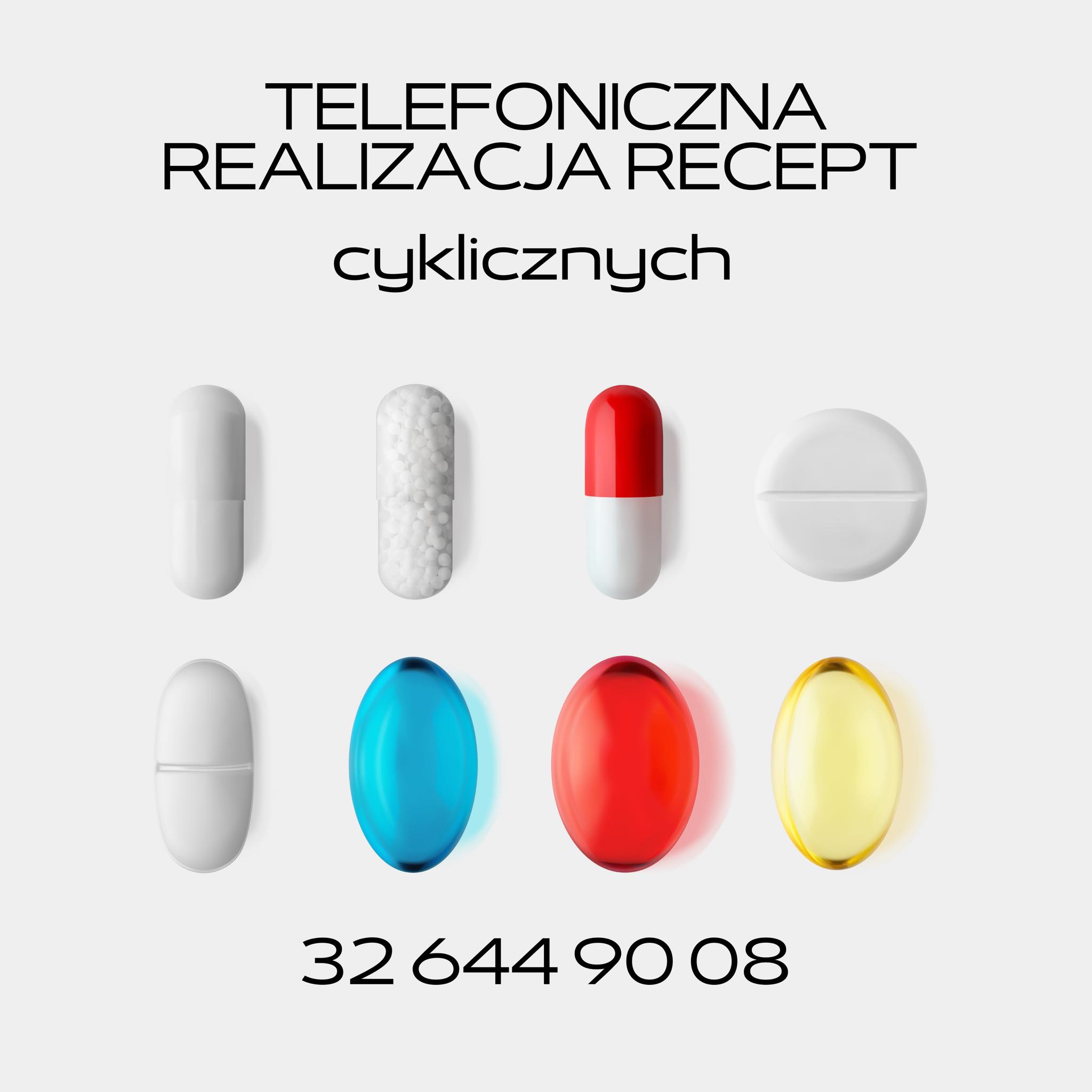 Telefoniczna realizacja recept na leki przyjmowane cyklicznie