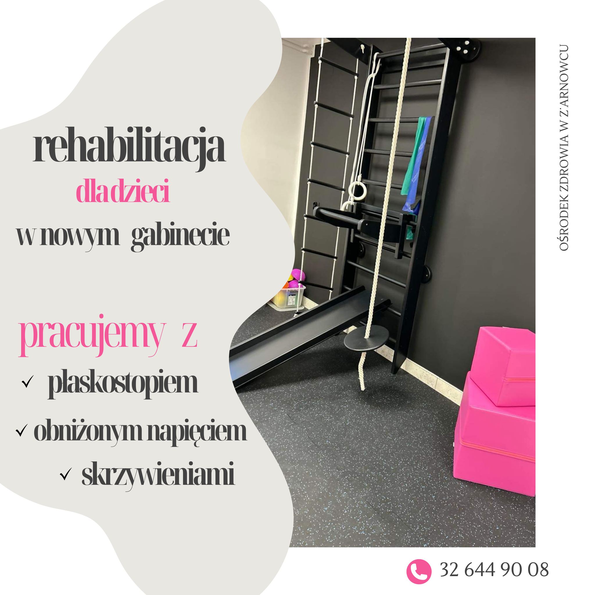 Gabinet rehabilitacji dla dzieci 